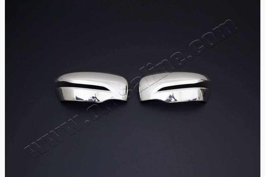 Mercedes X class 2017-2020 Mirror Covers (2 pcs, Stainless Steel) Image