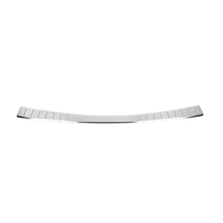 Stainless steel rear bumper protector (2010-2019, OmsaLine, stainless steel) photo 2