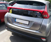 Mitsubishi Eclipse Cross 2017- Rear bumper protector (OmsaLine, stainless steel) photo 2