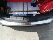 Mitsubishi Eclipse Cross 2017- Rear bumper protector (OmsaLine, stainless steel) photo 3