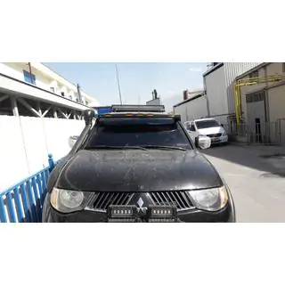 Windshield Sun Visor (Meliset LED) Mitsubishi L200 2006-2015 photo 2