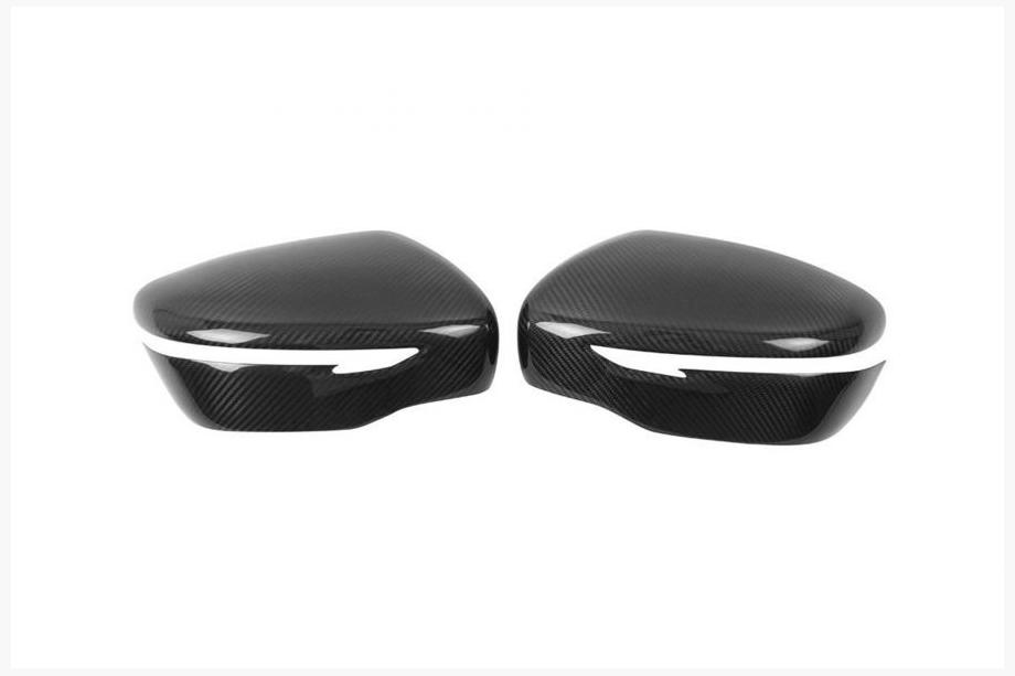 Nissan Juke 2010-2019 Mirror Covers 2014-2019 Real Carbon (2 pcs) Image