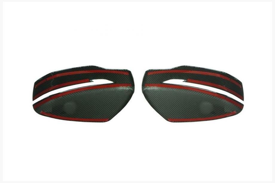 Nissan Qashqai 2014-2021 Real Carbon Mirror Covers (2 pcs) Photo 3
