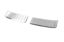 Nissan Juke 2020- Rear bumper sill protector OmsaLine (stainless steel) photo 2