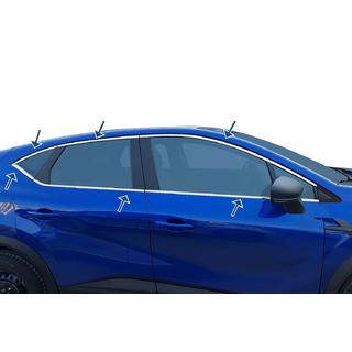 Full Window Trim Stainless Steel (10 pcs) Nissan Juke 2020- photo 1