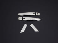 Nissan Micra K14 2016- Chrome Door Handle Covers (4 pcs, Stainless Steel) photo 1