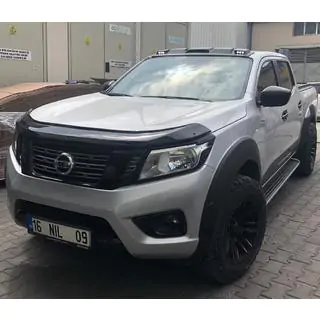 Windshield Visor (Meliset LED V1) Nissan Navara/NP300 2016- photo 3