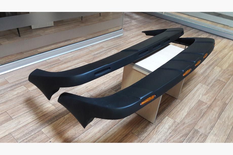 Nissan Navara/NP300 2016- Windshield Visor (Meliset LED V2) Image