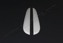 Nissan Navara/NP300 2016- Stainless Steel Rear Pillar Covers (2 pcs) photo 2
