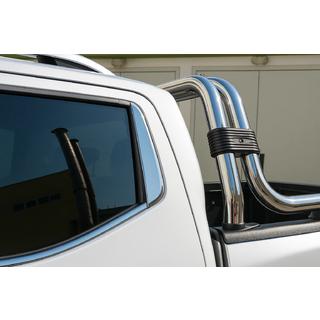 Stainless Steel Rear Pillar Covers (2 pcs) Nissan Navara/NP300 2016- photo 1