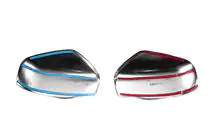 Nissan Navara/NP300 2016- Mirror Covers (2 pcs, Stainless Steel) photo 4
