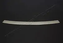 Nissan Pulsar 2014- Rear Bumper Protector Stainless Steel photo 1