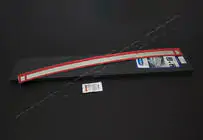 Nissan Pulsar 2014- Rear Bumper Protector Stainless Steel photo 2