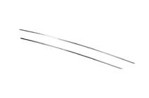 Nissan X-trail T32/Rogue 2014-2021 Bumper Grille Trim Covers (2017-2021, 2 pcs, Stainless Steel) photo 3