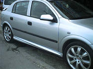 Opel Astra G classic 1998-2012 Side Skirts Sedan (primed for painting) photo 1