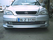 Opel Astra G classic 1998-2012 Front lower lip Sedan (primed for painting) photo 1