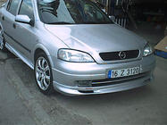 Opel Astra G classic 1998-2012 Front lower lip Sedan (primed for painting) photo 2
