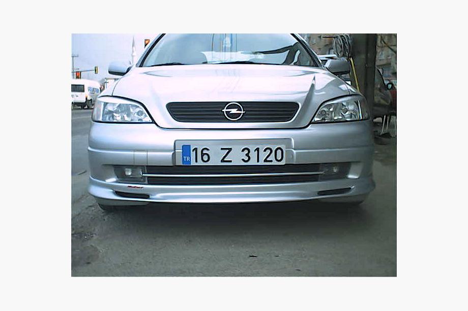 Opel Astra G classic 1998-2012 Front lower lip Sedan (primed for painting) Image