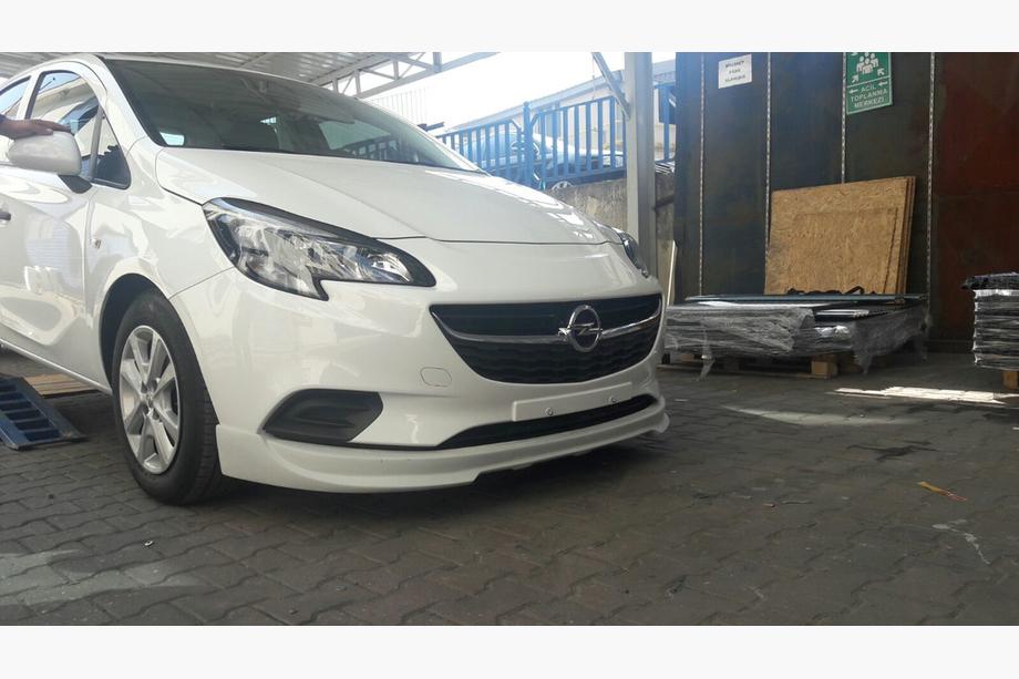 Opel Corsa E 2015-2019 Front lower lip spoiler (primed) Image