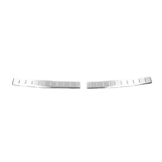 Rear bumper sill cover OmsaLine stainless steel photo 1