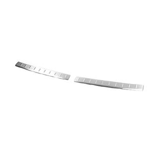Rear bumper sill cover OmsaLine stainless steel Opel Crossland X 2017-2024 photo 2