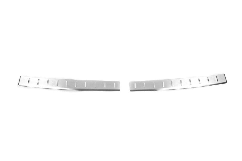 Opel Crossland X 2017-2024 Rear bumper sill cover OmsaLine stainless steel Image