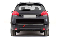 Peugeot 2008 2013-2019 Trunk trim stainless steel photo 1
