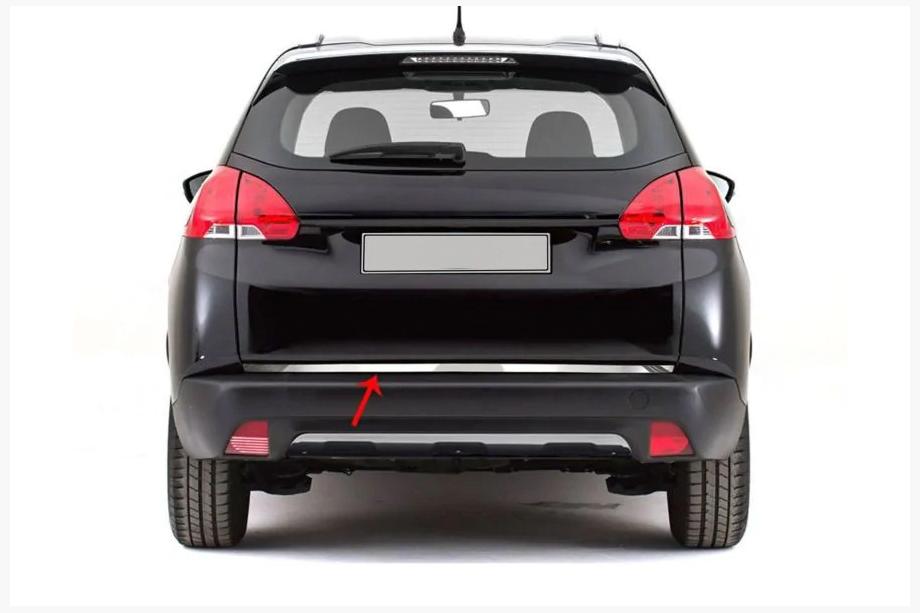 Peugeot 2008 2013-2019 Trunk trim stainless steel Image