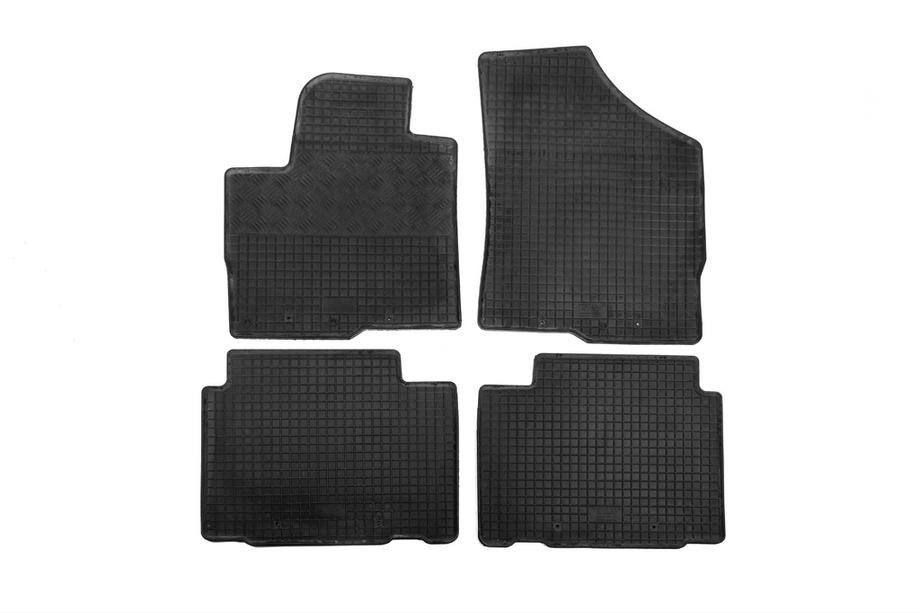 Hyundai IX55 2007-2012 Rubber Floor Mats Stingray OLD V2 (4 pcs) Image