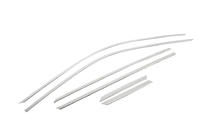 Peugeot 2008 2019- Upper window trim stainless steel (6 pcs) photo 2