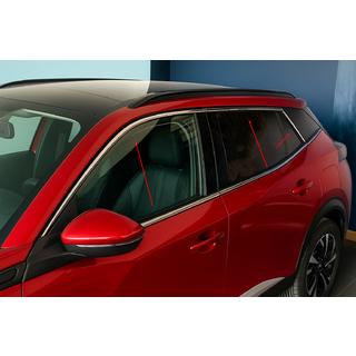 Upper window trim stainless steel (6 pcs) photo 1