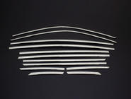 Peugeot 2008 2019- Full Window Trim Set Stainless Steel (12 pcs) photo 2