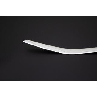 Front bumper protector trim (1 pc, stainless steel) photo 3