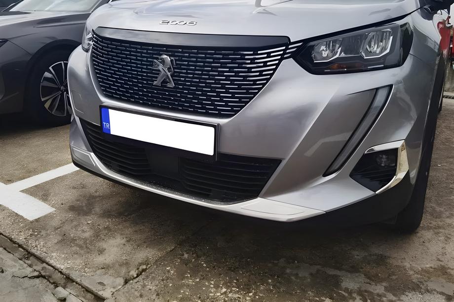 Peugeot 2008 2019- Fog light cover trim (2 pcs, stainless steel) Image