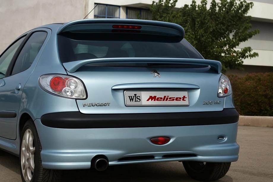 Peugeot 206 1998-2024 Lower Spoiler Meliset (primed for painting) Image