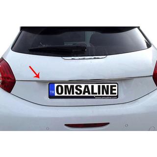 Chrome trim above license plate OmsaLine (stainless steel)