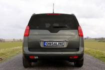 Peugeot 5008 2009-2016 Chrome trim above license plate OmsaLine (stainless steel) photo 1