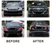 Mercedes S-class W221 2005-2013 W223 Maybach facelift kit photo 4