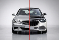 Mercedes S-class W221 2005-2013 W223 Maybach facelift kit photo 1