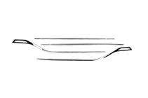 Renault Captur 2019- Window Trim Stainless Steel (8 pcs) photo 3
