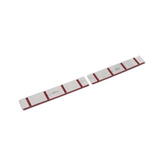 Stainless steel rear bumper protector matte (2 pcs) photo 3