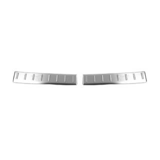 Stainless steel rear bumper protector matte (2 pcs) photo 2