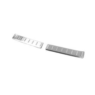 Stainless steel rear bumper protector matte (2 pcs) photo 1