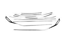 Renault Captur 2019- Full Window Trim Set (16 pcs, Stainless Steel) photo 2