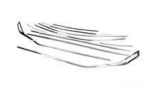 Renault Captur 2019- Full Window Trim Set (16 pcs, Stainless Steel) photo 3