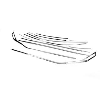 Full Window Trim Set (16 pcs, Stainless Steel) Renault Captur 2019- photo 3