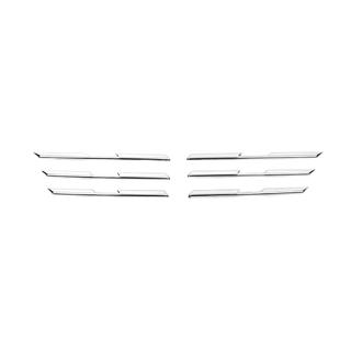 Chrome Grille Covers (6 pcs, Stainless Steel) photo 2