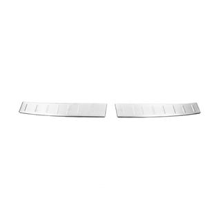 Rear bumper protector HB (2 pcs, stainless steel) photo 2