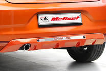 Renault Clio V 2019- Rear bumper cover (primed for painting) photo 1