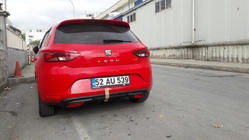 Seat Leon 2013-2020 Rear bumper cover (primed for painting) photo 2